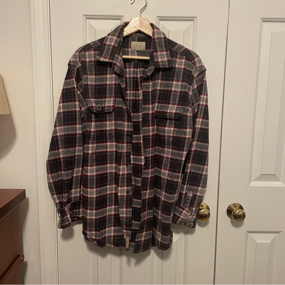 Jachs Flannel Button Down Shirt